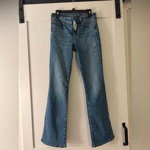 American Eagle Outfitters Light Blue Kick Boot Jeans